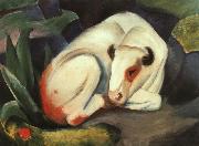 Franz Marc The Bull painting